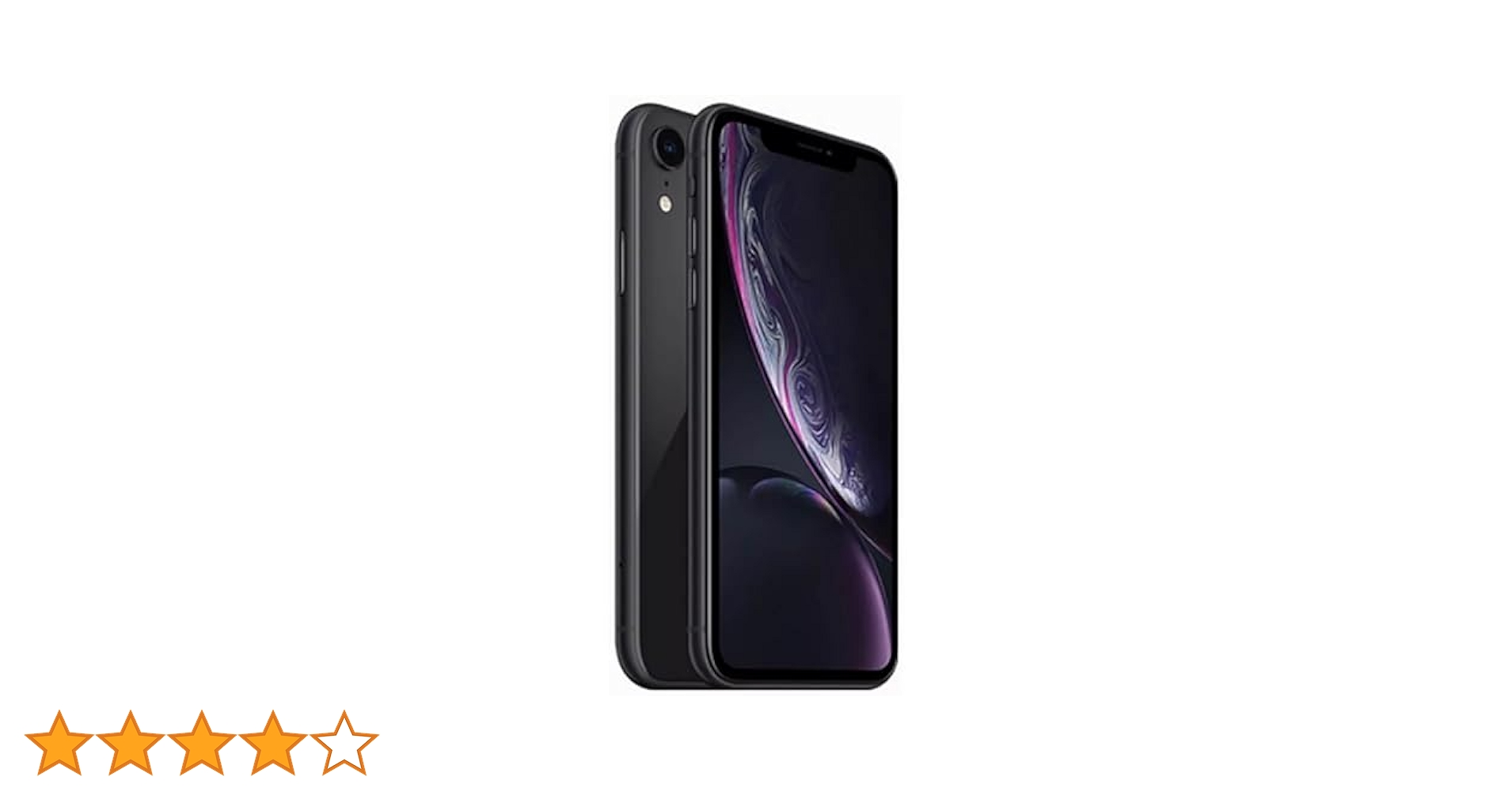 iPhone xr 64GB ブラック Apple iPhone XR, 64GB, Black - Fully Unlocked (Renewed